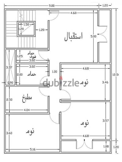 رسم اللوحات المعمارية والإنشائية والبنية التحتية