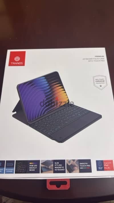 ipad 11 /pro cover & keyboard magnetic جديد من دبي بالفاتورة