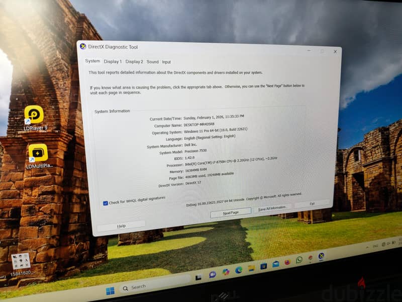 Dell precision 7530 7