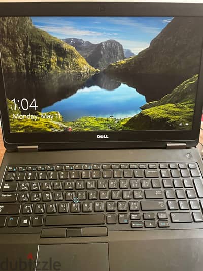 Dell E5570 i7 6820HQ 16GB DDR4 SSD 256 AMD R7 M370 2GB شاشة 15.6