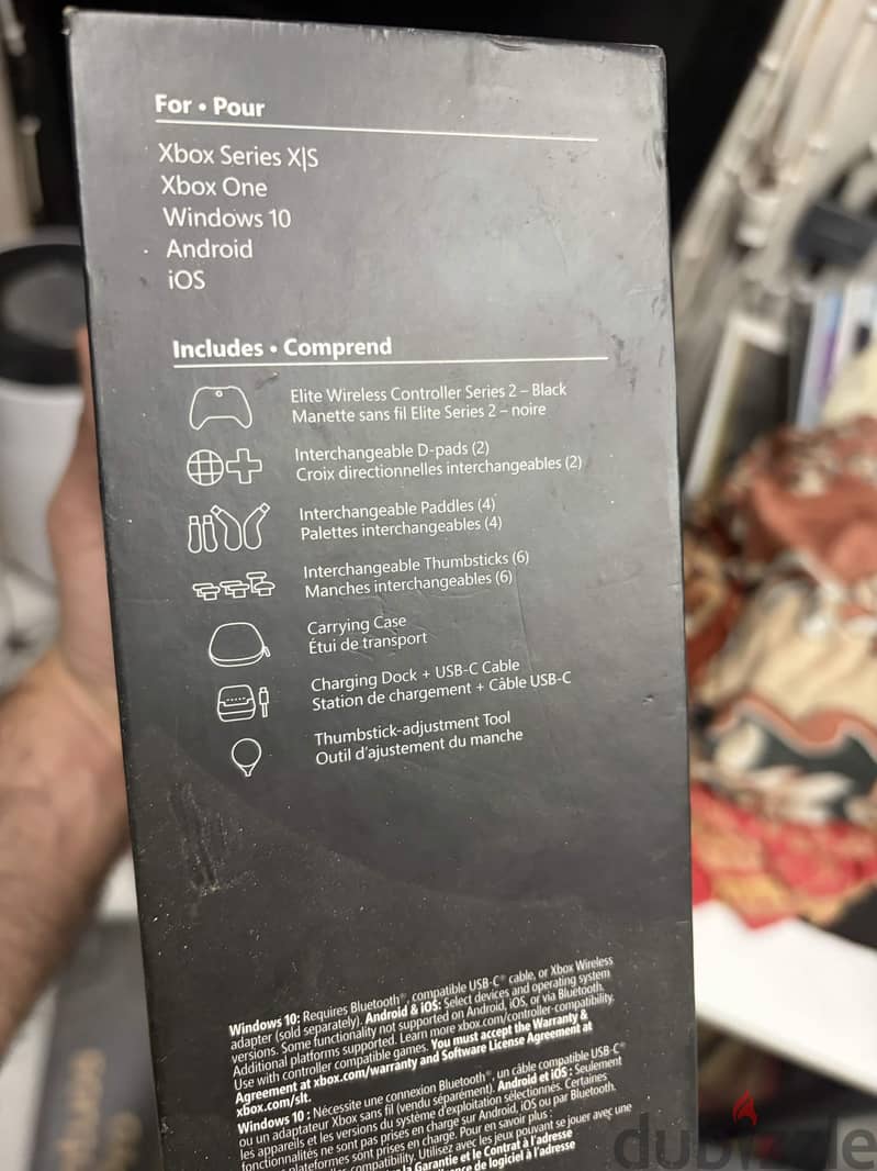 دراع Xbox Elite Wireless Controller Series 2 with Wireless Adapter 10