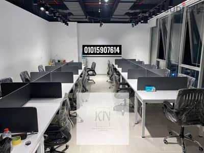 خلية عمل مكاتب موظفين بارتيشن ورك ستيشن وحدات work station partition