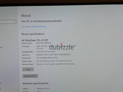 كمبيوتر elite desk hp