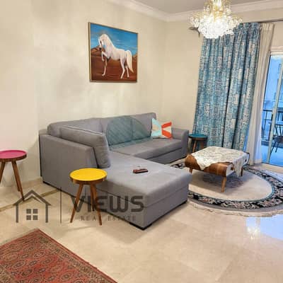 شقة للايجار 217م مفروشة بالكامل موقع متميز ميفيدا بوليفارد Mivida Boulevard