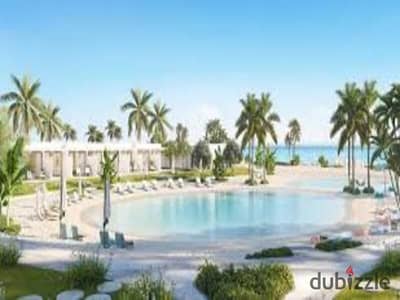 شاليه متشطب بالكامل بالتكيفات صف اول علي البحر في D-BAY بالقرب من لافيستا