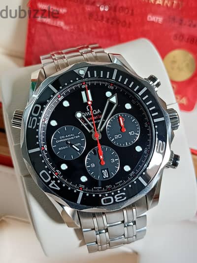 omega Seamaster diver chronograph 45mm