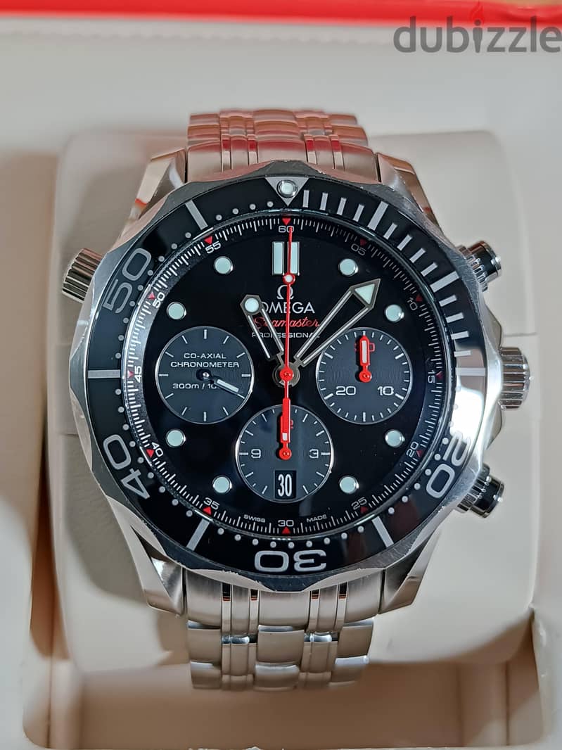 omega Seamaster diver chronograph 45mm 1