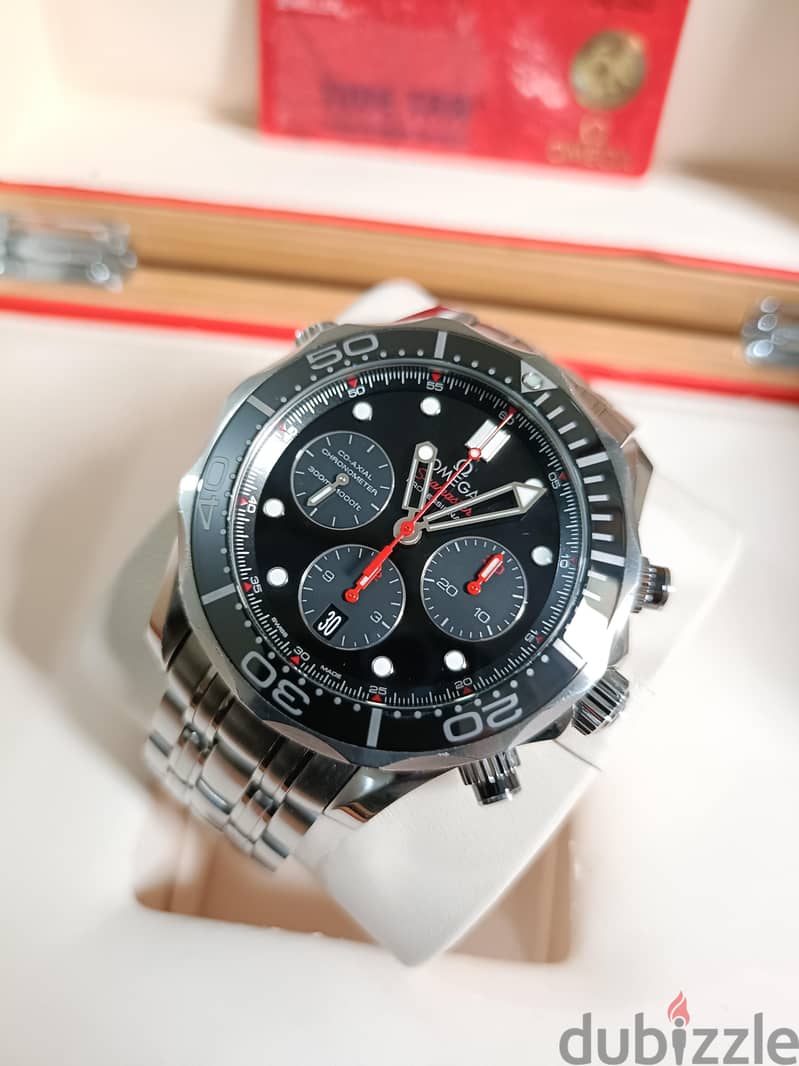 omega Seamaster diver chronograph 45mm 3