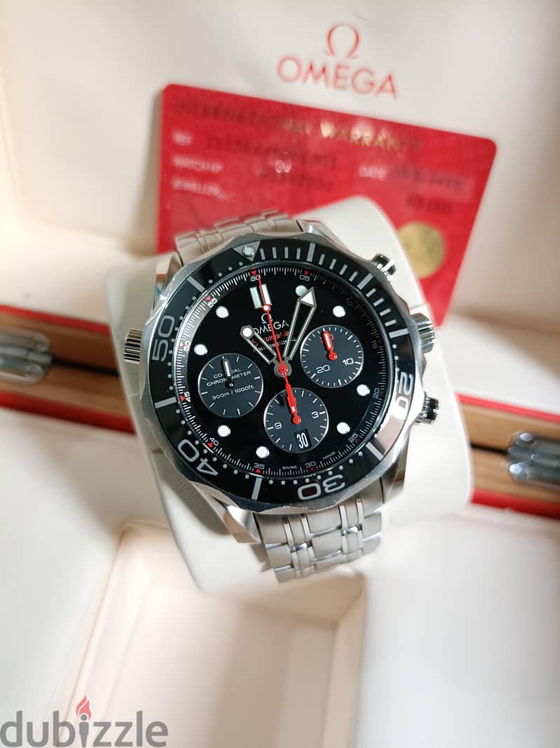 omega Seamaster diver chronograph 45mm 4