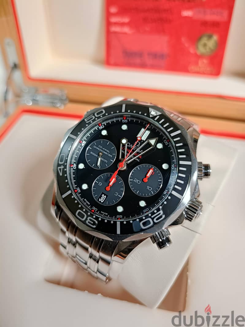 omega Seamaster diver chronograph 45mm 5