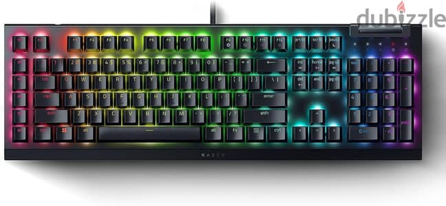 Razer BlackWidow V4 X - Mechanical Gaming Keyboard, Arabic Layout, Gre