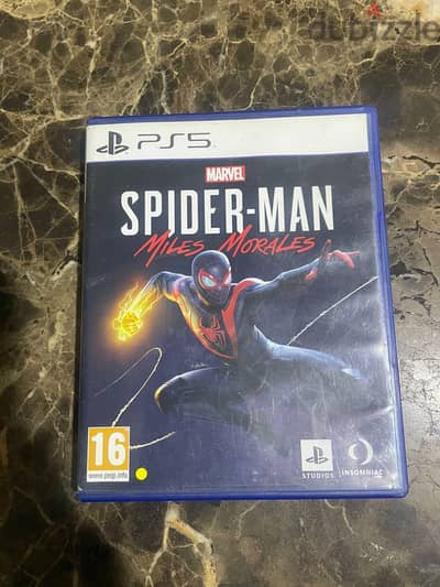 Marvel Spider-man Miles Morales (PS5)(CD) مارفل سبايدرمان ميلز مورالس