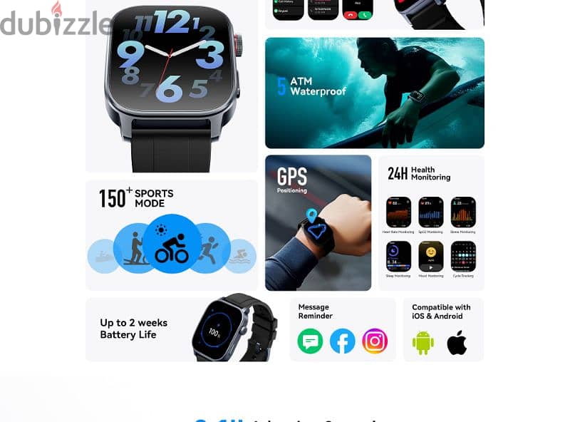 Kieslect Smart Calling Watch Ks 3 8