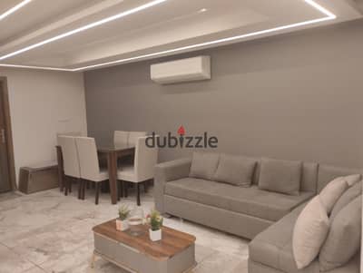 شقة مفروشة ومجهز بالكامل شارع وادي النيل قرب مصطفى محمود المهندسين 210م جميع الاجهزه والتكيفات والكماليات حديثة تشطيب سوبر لوكس مدخل فاخر