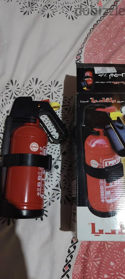 طفاية حريق جديده بتاعت موتوسيكل
