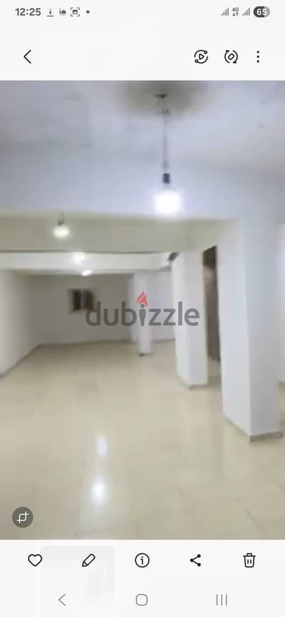 بيزمنت للايجار مساحة واسعة مفتوحة يصلح لكافة الانشطة بالبنفسج فيلات