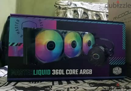 Cooler Master MasterLiquid 360 Core ARGB Liquid HighEnd CPU Cooler