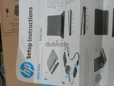 لاب توب HP بالكرتونه
