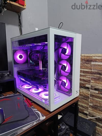 high end white and black Gaming pc اعلي تجميعه جيمنج باداء خرافي
