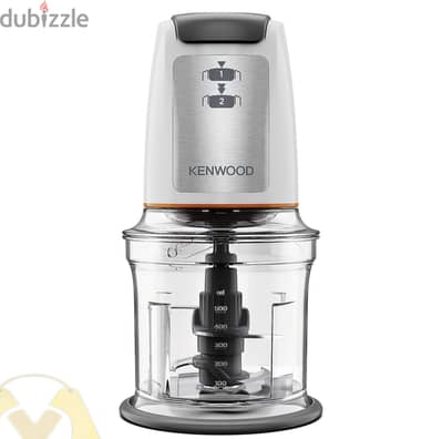 Kenwood 500W Electric Food Chopper with 500ml Bowl, Dual Speed, Stainl