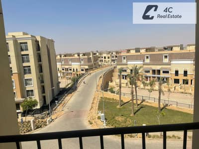 Lowest price in market ready to move fully finished super lux with furniture & kitchen installment deal prime location near Madinaty -apartment Sale