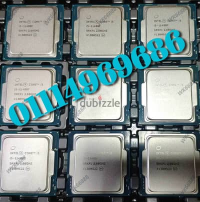 Intel Core-i5 11400F  بروسيسورات استيراد بحالة الزيرو