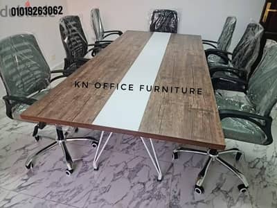 ترابيزة اجتماعات خشبmdfاسباني  ميتينج روم/ Meeting room/ Meeting table