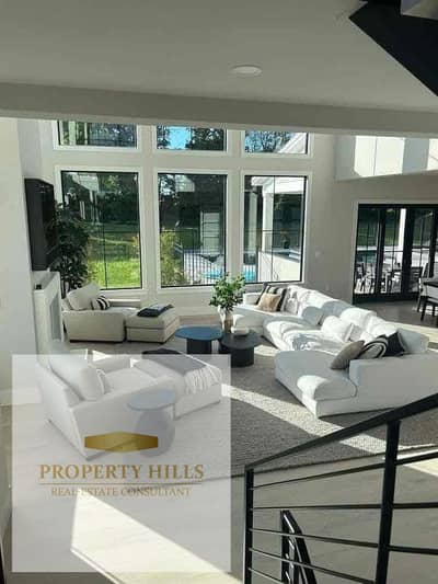 Without down payment, corner villa 240 meters, spacious area with a view of landscape, villas only for installment over the longest years next to Suez Road and Madinaty, Mark Compound
