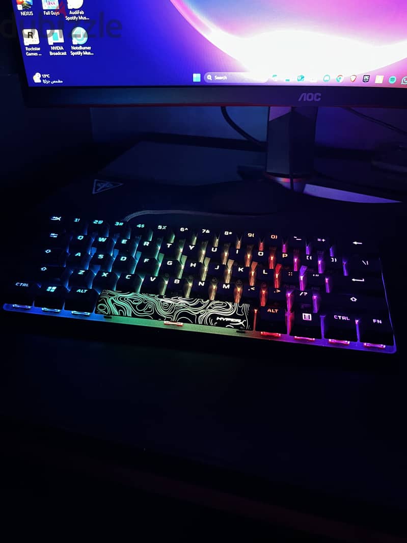 keyboard hyperx alloy ORIGINS 60 2
