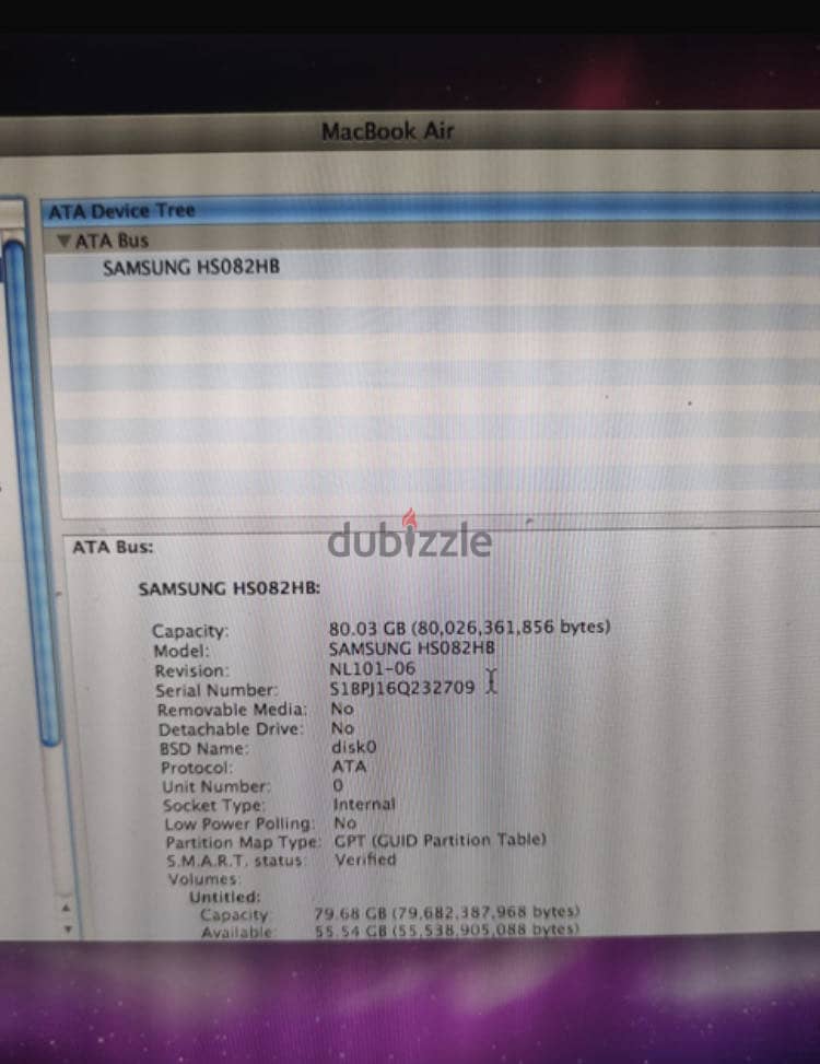 MacBookAir 2008 Excellent condition 6