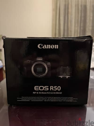 Canon R50 Mirrorless camera