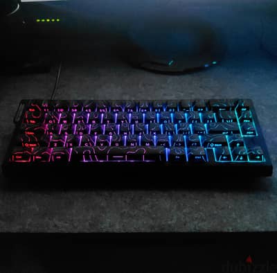 keyboard gaming 68% attack shark x68 he كيبورد جيمنج اتاك شارك