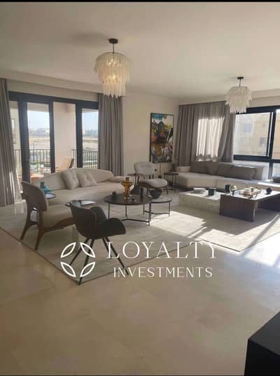 64m Studio for sale In Taj City New Cairo READY TO MOVE DOUBLE VIEW