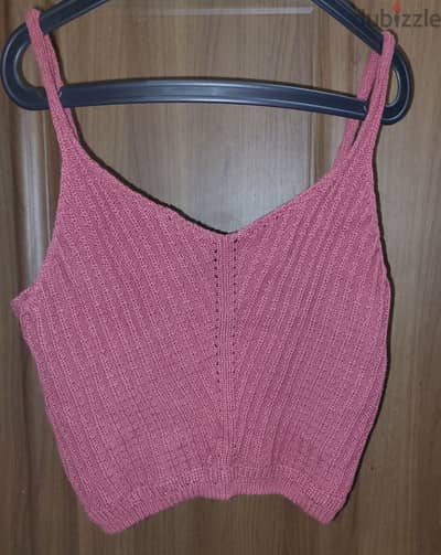 Terranova  burgundy top size L