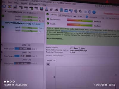 هارد خارجى ماى باسبورت  WD  تيرا hdd 1T external