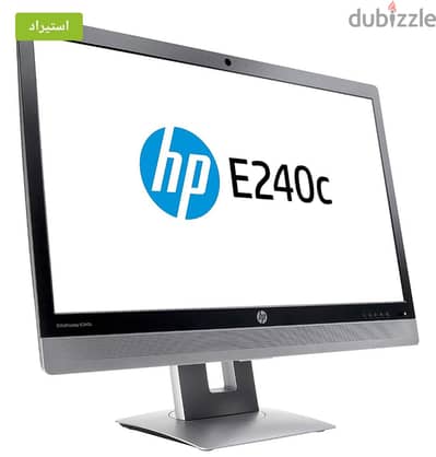 شاشة HP  استيراد HP LED EliteDisplay E240c 23.8Inch