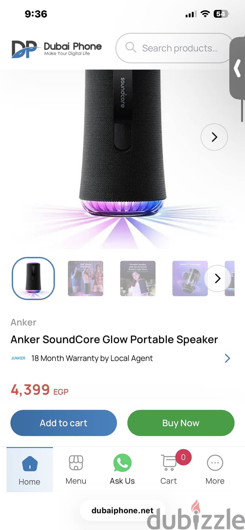 Soundcore glow 1