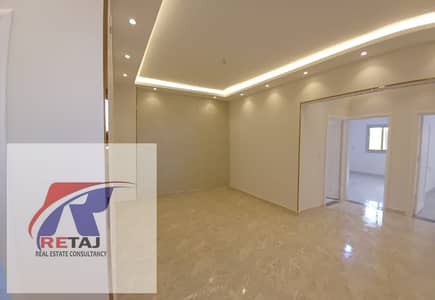 Apartment for sale, 230 sq m, super deluxe, first occupancy, prime location opposite Gate 13, Al Rehab, steps from Waterway, large terrace.