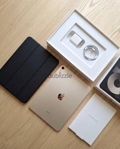 IPAD AIR 5th Gen (M1 Chip) - 256GB - Like New (Starlight)