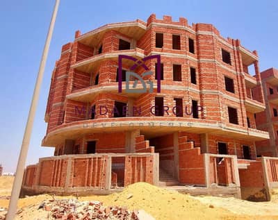 مشروع بيت الوطن التكميلى خلف مول العرب مشروع حى اسكان فاخر ارضى 3 اداور الدور على شقتين حصه جراج ومخزن ومصعد وهو قريب من المجاور زى محور 26 يوليو