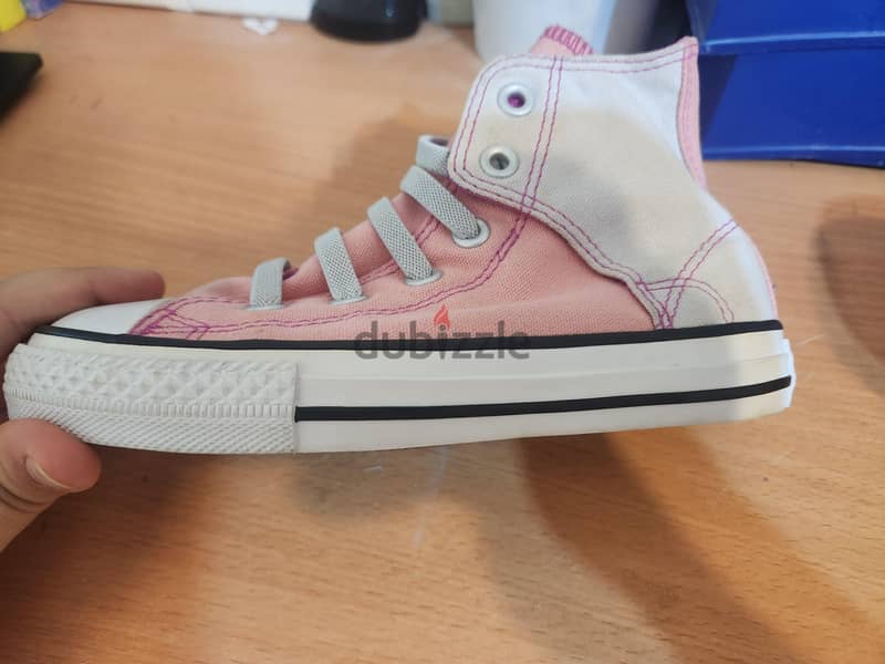 converse pink half boot 1