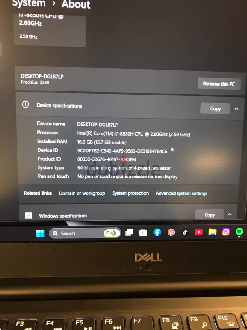 dell precision 5530 3