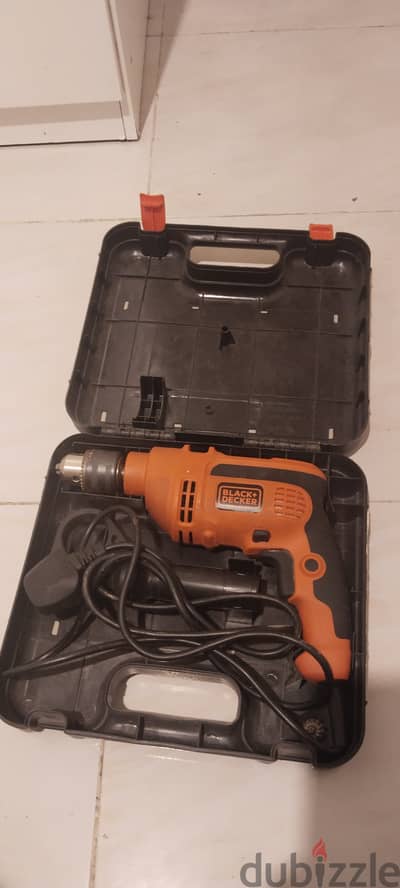 شنيور دقاق Black & Decker Hammer Drill + 50pc Kit