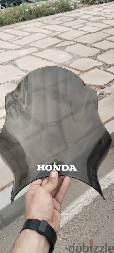 سكرينة هورنت فامييه غامق Wind Screen for Hornet