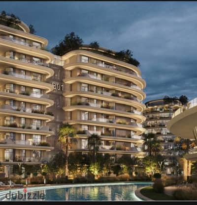 Apartment for sale, 115 sq m, with a down payment of only 85,000 EGP in Difaf New Capital compound, and installments over 12 years without interest.