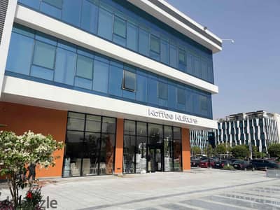100 متر مكتب ادارى للايجار في تريفيوم مول - الشيخ زايد واجهه كامل التشطيب بالتكيفات Office for rent in trivium mall - elsheikh zayed city
