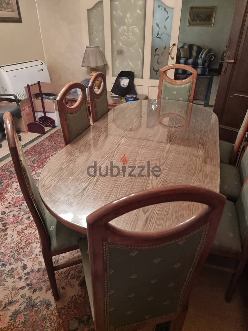Dining table plus 8 chairs 1