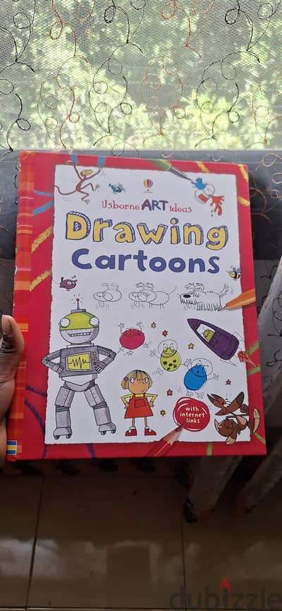 Usborne art ideas- drawing cartoons