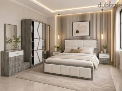 اوضه نوم جديده لم يتم استخدامها bed room