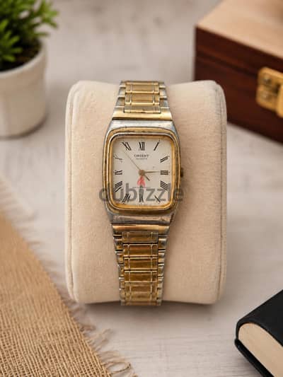 ساعه oriant كوارتز قديمة vintage